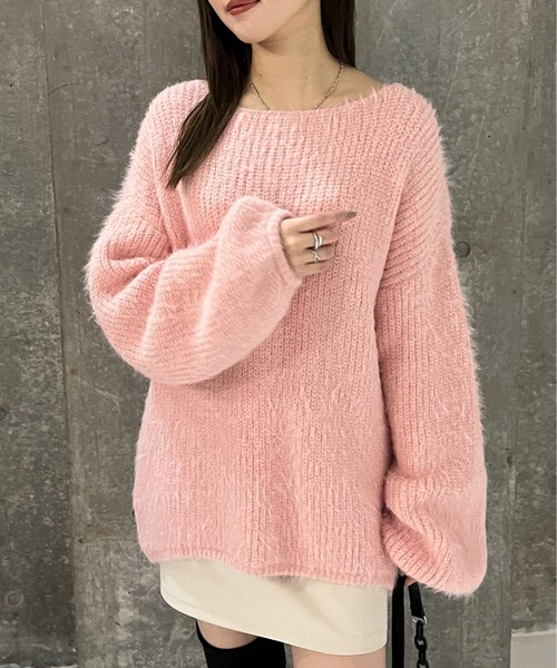 EPIMI E'PIMMY（エピミエピミー）の「ローゲージフェザーチュニック