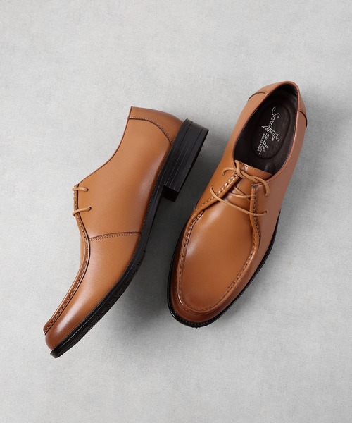 SARABANDE（サラバンド）の「SARABANDE ローヒール本革ドレスシューズ（ドレスシューズ・メンズ・イエロー系その他/ブラック系その他/ブラウン系その他2/ブラック×ホワイト/ブラック系その他2/ブラウン系その他/キャメル/ホワイト系その他2/ブラウン/ホワイト系その他/イエロー系その他2/ブラック/ブラック系その他3/ブラック系その他4/ブラウン系その他4/ブラウン系その他5/ブラウン系その他6/ブラウン系その他3・39/40/41/42/43/47/48/50/45/46/44）」の13枚目の写真