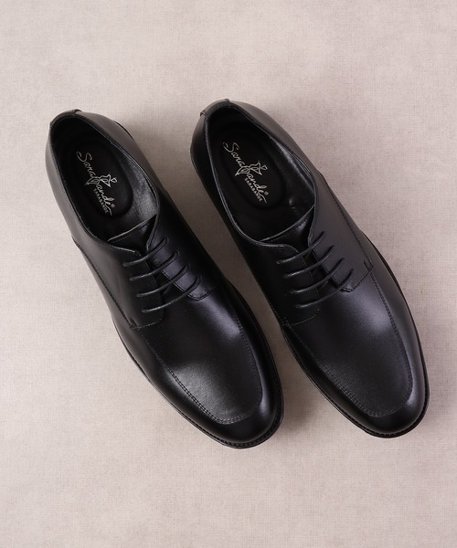 SARABANDE（サラバンド）の「SARABANDE ローヒール本革ドレスシューズ（ドレスシューズ・メンズ・イエロー系その他/ブラック系その他/ブラウン系その他2/ブラック×ホワイト/ブラック系その他2/ブラウン系その他/キャメル/ホワイト系その他2/ブラウン/ホワイト系その他/イエロー系その他2/ブラック/ブラック系その他3/ブラック系その他4/ブラウン系その他4/ブラウン系その他5/ブラウン系その他6/ブラウン系その他3・39/40/41/42/43/47/48/50/45/46/44）」の19枚目の写真