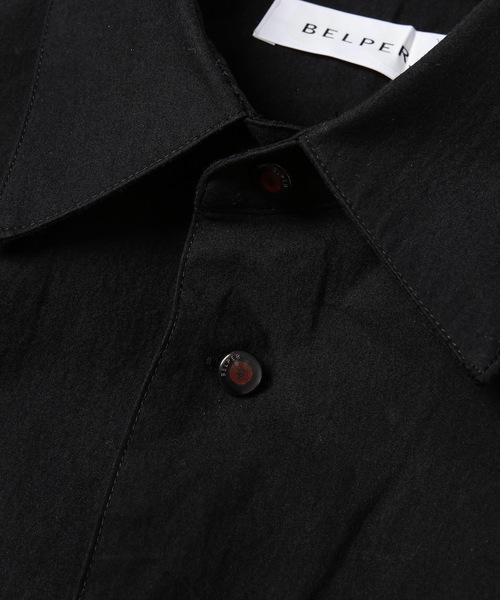 BELPER(ベルパー)の「FRINGE SHIRT(シャツ/ブラウス・レディース・ホワイト/ブラック・FREE)」の5枚目の写真