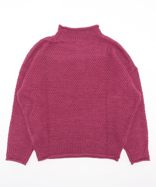 Samansa Mos2（サマンサ モスモス）の「タック編みプルオーバー（ニット/セーター・レディース・ベージュ/ピンク/キャメル・ﾌﾘ-）」の15枚目の写真