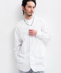 green label relaxing | PANAMA BAND/C H/PL LONG シャツ(シャツ/ブラウス)