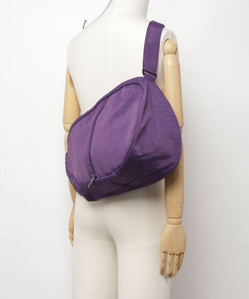 The Healthy Back Bag(ヘルシーバックバッグ)の「【HEALTHY BACK BAG】テクスチャードナイロン 6304(バックパック/リュック・メンズ・ブラック/ブルー/パープル/ブラウン・FREE)」の7枚目の写真