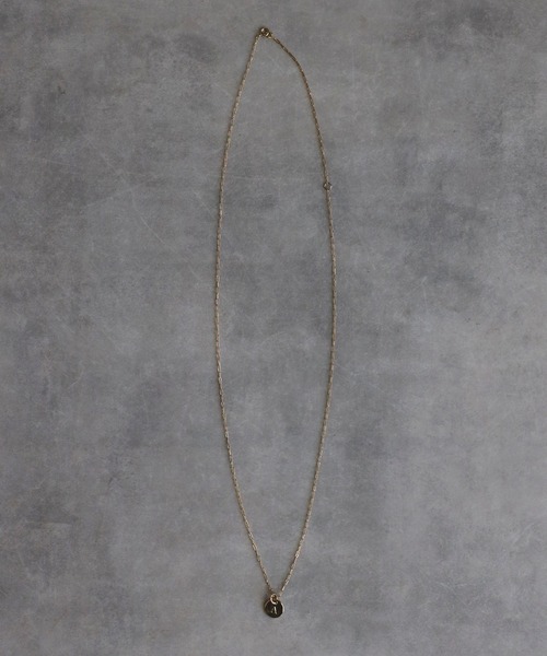 Bonjour Sagan（ボンジュールサガン）の「イニシャルプレートネックレス（ネックレス・レディース・A/Y/K/M・FREE）」の17枚目の写真