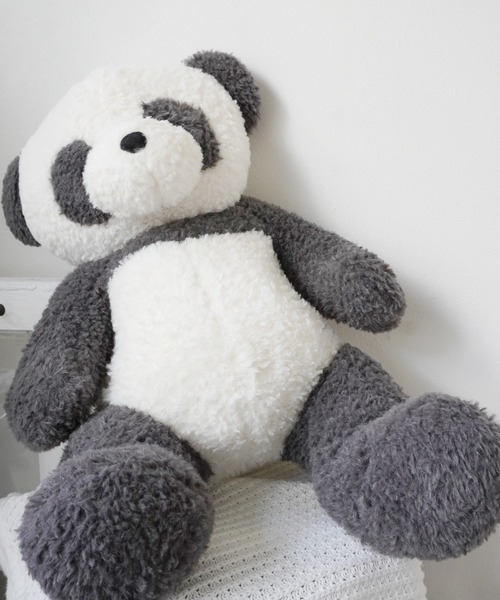 Port（ポート）の「【 Port / ポート 】 ふわふわ パンダ&クマ ぬいぐるみ（おもちゃ・レディース・ホワイト/ブラウン・FREE）」の6枚目の写真