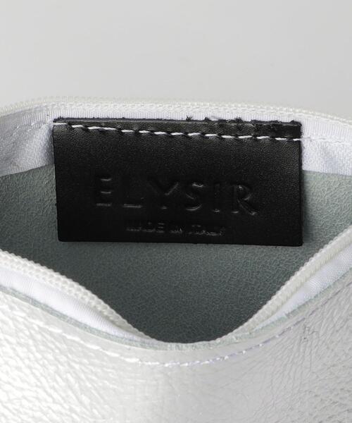 エリジール ELYSIR メタリックレザースリットトート エリジール ELYSIR メタリックレザースリットトート