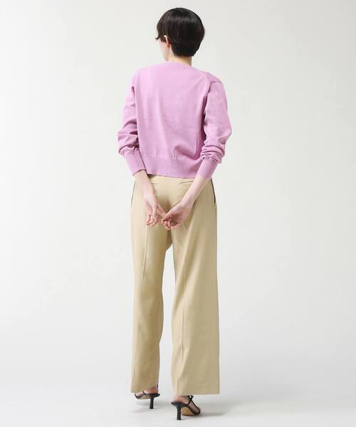 martinique（マルティニーク）の「martinique/ESSENTIALカーディガン（カーディガン/ボレロ・レディース・ホワイト/ネイビー/ピンク/ベージュ系その他・FREE）」の9枚目の写真