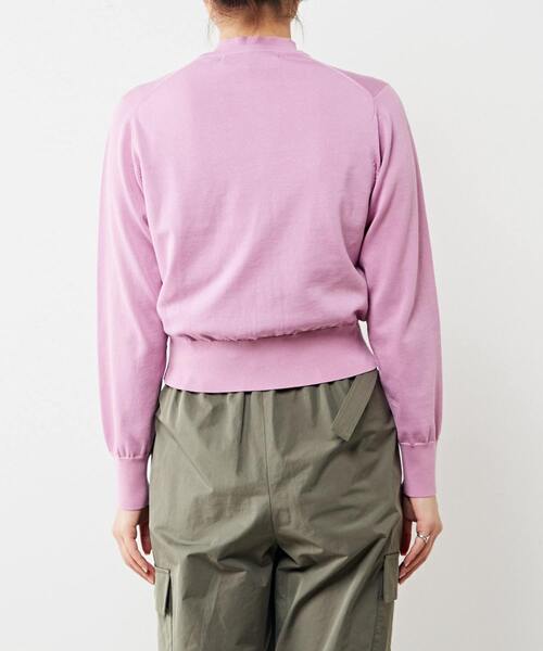 martinique（マルティニーク）の「martinique/ESSENTIALカーディガン（カーディガン/ボレロ・レディース・ホワイト/ネイビー/ピンク/ベージュ系その他・FREE）」の7枚目の写真