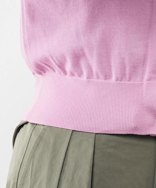 martinique（マルティニーク）の「martinique/ESSENTIALカーディガン（カーディガン/ボレロ・レディース・ホワイト/ネイビー/ピンク/ベージュ系その他・FREE）」の13枚目の写真