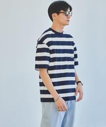 CHUMS | 【別注】＜CHUMS＞ 鹿の子 ロゴ ポケット Tシャツ カットソー(Tシャツ/カットソー)