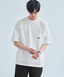 CHUMS | 【別注】＜CHUMS＞ 鹿の子 ロゴ ポケット Tシャツ カットソー(Tシャツ/カットソー)