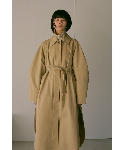 MANOF（マノフ）の「ROUND HEM DOUBLE COAT（ステンカラーコート