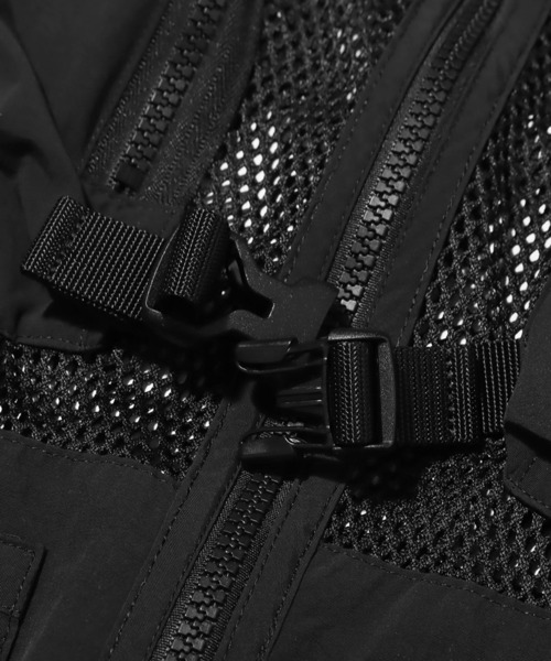 THE NORTH FACE メッシュポケット ベスト L オリーブ 多機能メッシュ