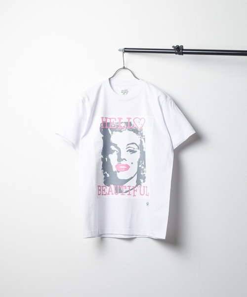 Mag.(マグ)の「【Radio Days】MARILYN MONROE S/S TEE(Tシャツ/カットソー・メンズ・ブラック/ホワイト・LARGE/X-LARGE/MEDIUM)」の2枚目の写真