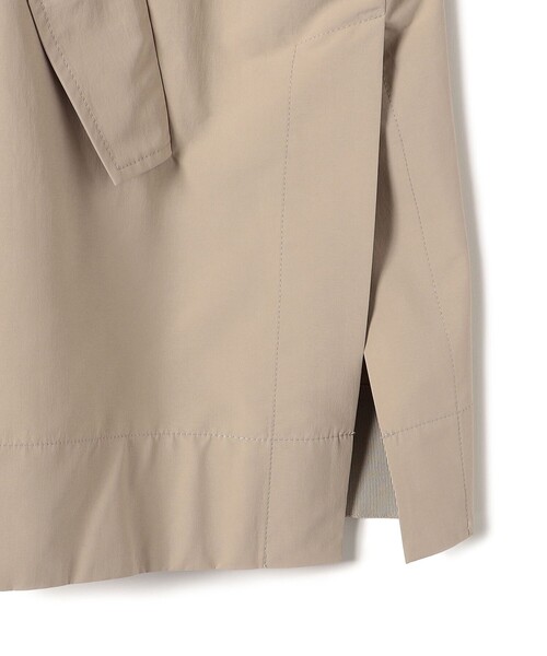 SHIPS（シップス）の「Primary NavyLabel:〈手洗い可能〉フード ポンチョ（ポンチョ・レディース・ベージュ/ダークグレー・ONE SIZE）」の10枚目の写真