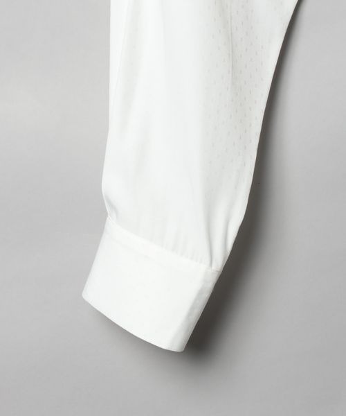 JEANASIS（ジーナシス）の「ドビー2WAYスリーブシャツ/189702（シャツ/ブラウス・レディース・ホワイト/ブルー/スミクロ・FREE）」の13枚目の写真