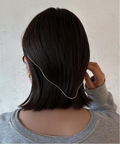apres jour mignon（アプレジュールミニョン）の「【apresjour mignon×ARIAZ】ウェーブバックカチューシャ（カチューシャ・レディース・シルバー/ゴールド・ONESIZE）」の4枚目の写真