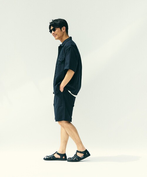 GUNG HO（ガンホー）の「GUNG HO/ガンホー SP GUNGHO FATIGUE SHT S/S/別注 ファティーグシャツ 半袖シャツ（シャツ/ブラウス・メンズ・オリーブ/オフホワイト/ネイビー/ベージュ/ブラック/ブルー・LARGE/MEDIUM）」の9枚目の写真