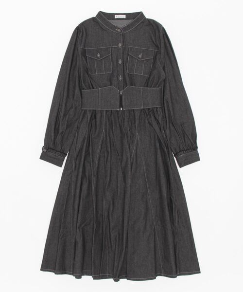 axes femme（アクシーズファム）の「ベルトセットハイネック