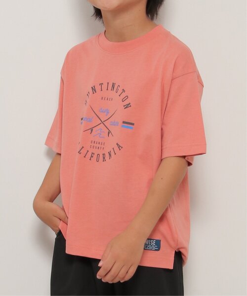 ikka(イッカ)の「USAコットン サーフテイストプリントTシャツ(120~160cm)(Tシャツ/カットソー・キッズ・グリーン/ブルー/レッド系その他/オフホワイト・160/130/140/120/150)」の11枚目の写真