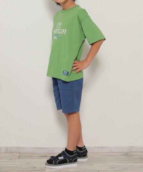 ikka(イッカ)の「USAコットン サーフテイストプリントTシャツ(120~160cm)(Tシャツ/カットソー・キッズ・グリーン/ブルー/レッド系その他/オフホワイト・160/130/140/120/150)」の13枚目の写真