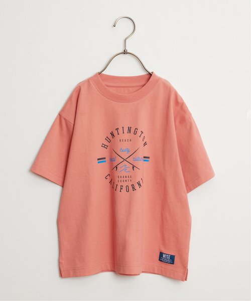 ikka(イッカ)の「USAコットン サーフテイストプリントTシャツ(120~160cm)(Tシャツ/カットソー・キッズ・グリーン/ブルー/レッド系その他/オフホワイト・160/130/140/120/150)」の22枚目の写真