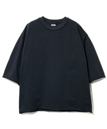 AOZORA | AOZORA/アオゾラ　ストライプインレイカットオフ5分袖(Tシャツ/カットソー)