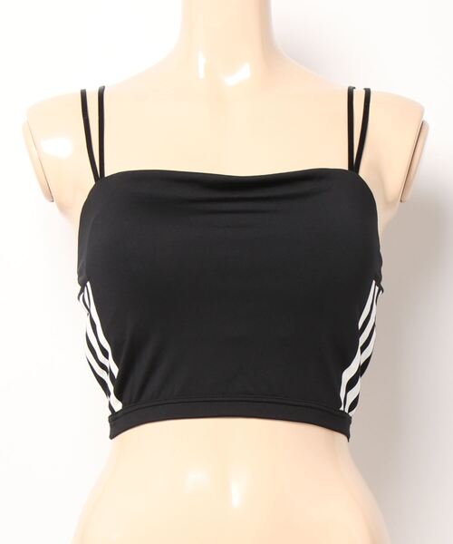 adidas（アディダス）の「adidas/アディダス スタイルアップ ミニブラキャミ 吸汗速乾（スポーツブラ・レディース・ブラック/ライトパープル/ブラウン系その他・LARGE/MEDIUM）」の15枚目の写真