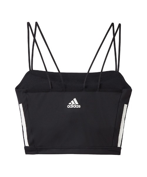 adidas（アディダス）の「adidas/アディダス スタイルアップ ミニブラキャミ 吸汗速乾（スポーツブラ・レディース・ブラック/ライトパープル/ブラウン系その他・LARGE/MEDIUM）」の7枚目の写真