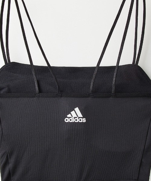 adidas（アディダス）の「adidas/アディダス スタイルアップ ミニブラキャミ 吸汗速乾（スポーツブラ・レディース・ブラック/ライトパープル/ブラウン系その他・LARGE/MEDIUM）」の8枚目の写真