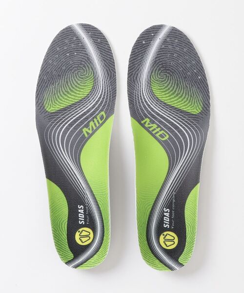 SIDAS(シダス)の「SIDAS 3 FEET ACTIV' MID INSOLE RUNNING シダス 3フィート アクティブ ミッド インソール(インソール/シューズクッション・メンズ・マルチ・MEDIUM/LARGE/X-SMALL/SMALL/X-LARGE)」の2枚目の写真