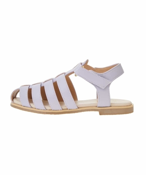 a.v.v（アーヴェヴェ）の「[KIDS]グルカサンダル[WEB限定サイズ]（サンダル・キッズ・ライトパープル/ホワイト・18/20/22/21/23/19）」の4枚目の写真