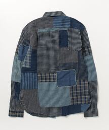 新品*RRL*リミテッド　パッチワーク ワークシャツ *S　ダブルアールエル RRL - 新品*RRL*リミテッド パッチワーク ワークシャツ *S