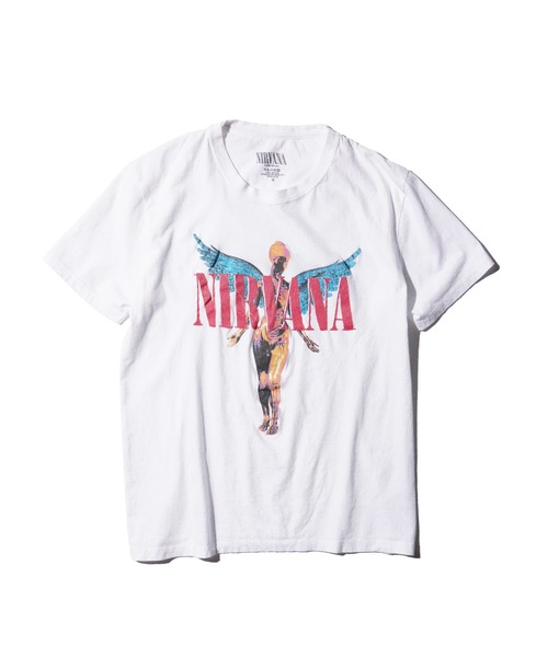 THRIFTY LOOK(スリフティールック)の「THRIFTY LOOK / スリフティールック THRIFTY "NIRVANA" TEE ニルヴァーナ バンドTシャツ バンT(Tシャツ/カットソー・メンズ・ブラック/ホワイト・LARGE/X-LARGE/XX-LARGE/MEDIUM)」の5枚目の写真