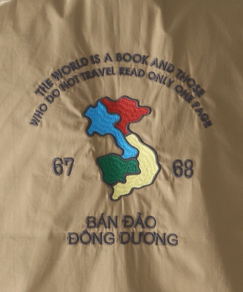 niko and...（ニコアンド）の「刺繍ミリタリーベスト（ベスト・メンズ・チャコール/カーキ/アイボリー/ベージュ・FREE）」の7枚目の写真