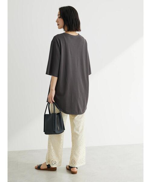 Green　Parks（グリーンパークス）の「格子柄レースパンツ（その他パンツ・レディース・ブラック/ライトベージュ・FREE）」の18枚目の写真