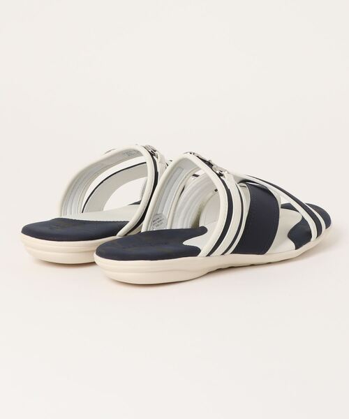 HIDEAWAYS NICOLE(ハイダウェイニコル)の「ビットサンダル(サンダル・メンズ・オフホワイト/ブラック/トリコロール/カモフラージュ・26.5cm/27.5cm)」の5枚目の写真