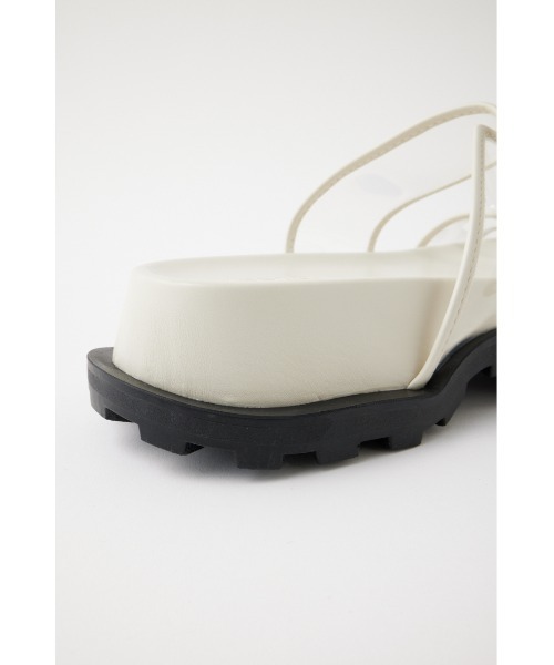 MOUSSY(マウジー)の「PVC CHUNK サンダル(サンダル・レディース・ブラック/クリア・SMALL/MEDIUM/LARGE)」の11枚目の写真