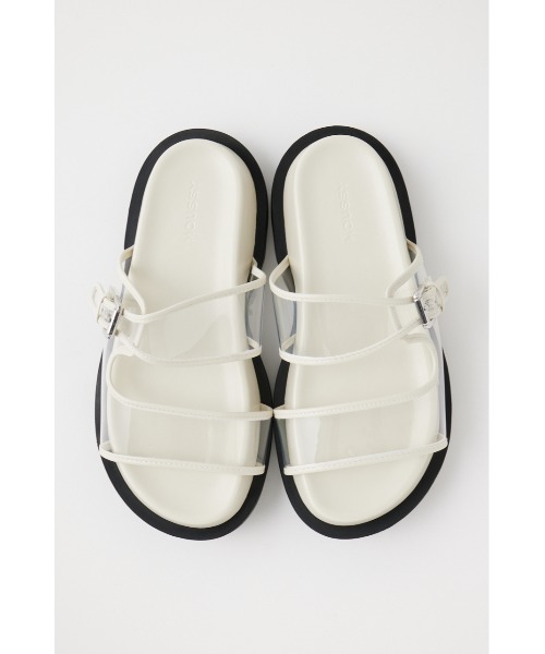 MOUSSY(マウジー)の「PVC CHUNK サンダル(サンダル・レディース・ブラック/クリア・SMALL/MEDIUM/LARGE)」の18枚目の写真