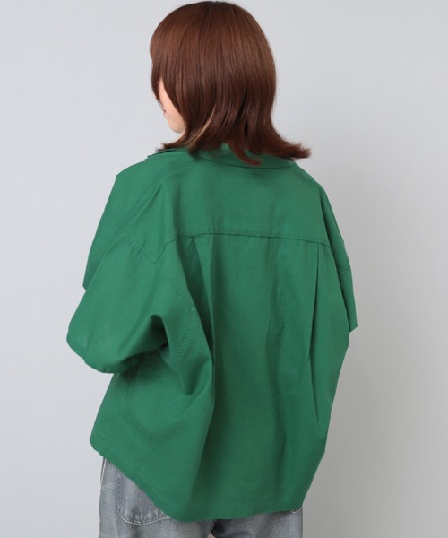 ブラウス シャツ B2773 デザインキューバシャツ レディース RNA ブラウス シャツ B2773 デザインキューバシャツ レディース