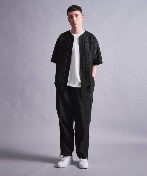 MONKEY TIME（モンキータイム）の「＜monkey time＞ ST DR/NY KNEE TACK EASY/パンツ（その他パンツ・メンズ・ネイビー/ライトグレー/ブラック・S/M/L）」の14枚目の写真