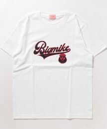 BIG MIKE ビッグマイク CURSIVE MIKE SS TEE 筆記体マイク 半袖プリント Tシャツ // 102328402