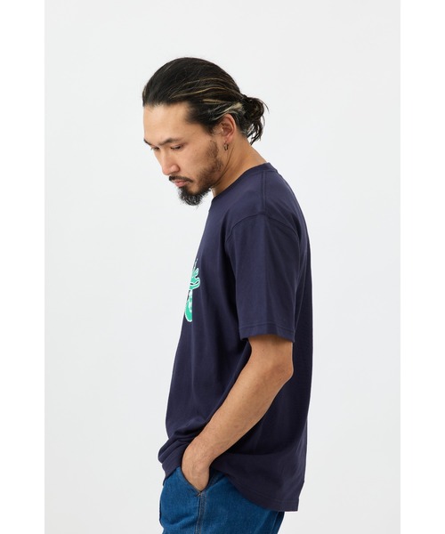 BIG MIKE(ビッグマイク)の「BIG MIKE ビッグマイク CURSIVE MIKE SS TEE 筆記体マイク 半袖プリント Tシャツ // 102328402(Tシャツ/カットソー・メンズ・杢グレー/ホワイト/ブラック・MEDIUM/LARGE/X-LARGE)」の5枚目の写真