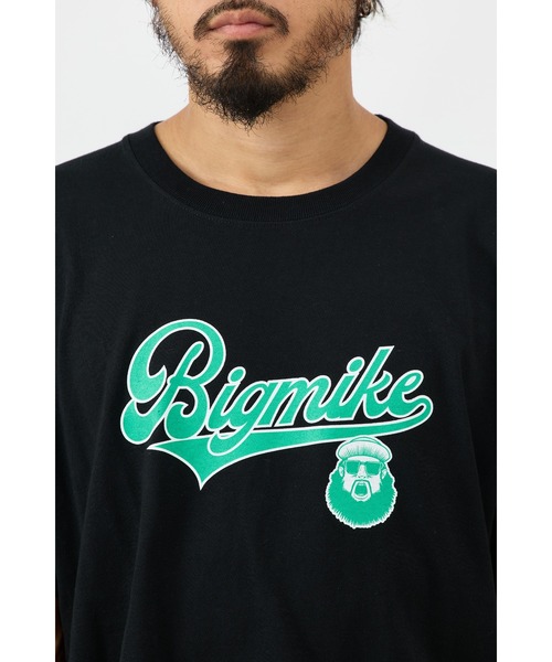 BIG MIKE(ビッグマイク)の「BIG MIKE ビッグマイク CURSIVE MIKE SS TEE 筆記体マイク 半袖プリント Tシャツ // 102328402(Tシャツ/カットソー・メンズ・杢グレー/ホワイト/ブラック・MEDIUM/LARGE/X-LARGE)」の6枚目の写真