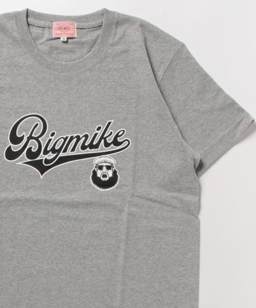 BIG MIKE(ビッグマイク)の「BIG MIKE ビッグマイク CURSIVE MIKE SS TEE 筆記体マイク 半袖プリント Tシャツ // 102328402(Tシャツ/カットソー・メンズ・杢グレー/ホワイト/ブラック・MEDIUM/LARGE/X-LARGE)」の16枚目の写真