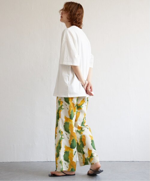 notch.（ノッチ）の「水彩デシンパンツ（その他パンツ・レディース・ブラウン/ネイビー/イエロー・M）」の14枚目の写真