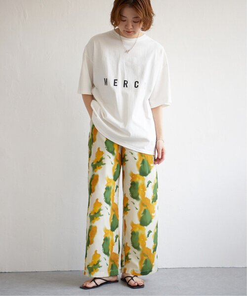 notch.（ノッチ）の「水彩デシンパンツ（その他パンツ・レディース・ブラウン/ネイビー/イエロー・M）」の12枚目の写真