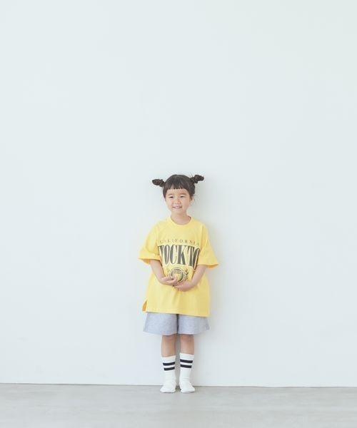 LOWRYS FARM（ローリーズファーム）の「ミニウラケショートパンツ　704152（スウェットパンツ・キッズ・パープル/グレー/グリーン・110cm/120cm/130cm/140cm/150cm）」の14枚目の写真