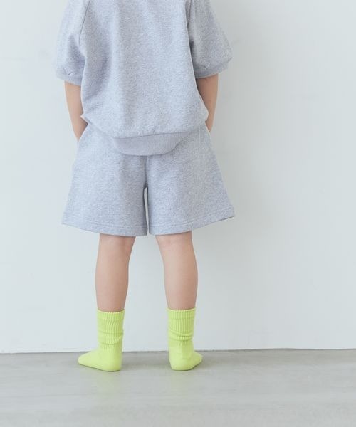 LOWRYS FARM（ローリーズファーム）の「ミニウラケショートパンツ　704152（スウェットパンツ・キッズ・パープル/グレー/グリーン・110cm/120cm/130cm/140cm/150cm）」の20枚目の写真