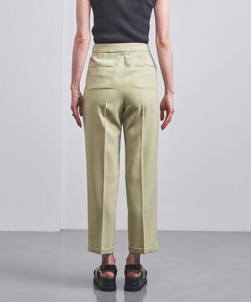 UNITED ARROWS(ユナイテッドアローズ)の「P/CU ハイウエスト ダブル パンツ(その他パンツ・レディース・ネイビー/ライム・36/38)」の5枚目の写真